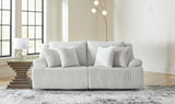 Top Tier 2-Piece Reclining Sectional Loveseat - 92706S9