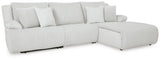Top Tier 3-Piece Reclining Sectional Sofa Chaise - 92706S6