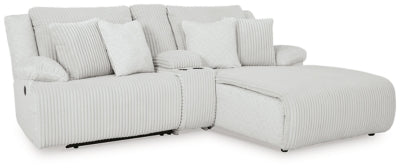 Top Tier 3-Piece Reclining Sectional Sofa with Chaise - 92706S4