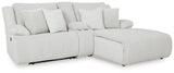 Top Tier 3-Piece Reclining Sectional Sofa with Chaise - 92706S4