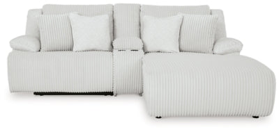 Top Tier 3-Piece Reclining Sectional Sofa with Chaise - 92706S4