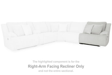 Top Tier Right-Arm Facing Recliner - 9270641
