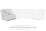 Top Tier Left-Arm Facing Power Recliner - 9270658