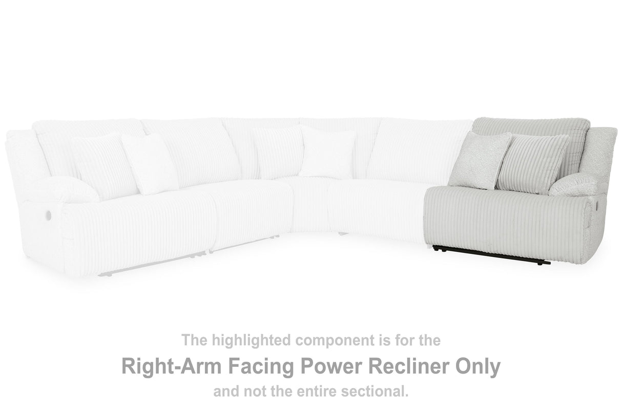 Top Tier Right-Arm Facing Power Recliner - 9270662