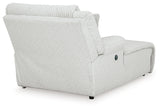 Top Tier Left-Arm Facing Power Reclining Back Chaise - 9270679