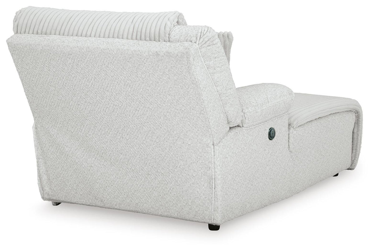 Top Tier Left-Arm Facing Power Reclining Back Chaise - 9270679
