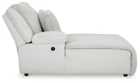 Top Tier Left-Arm Facing Power Reclining Back Chaise - 9270679