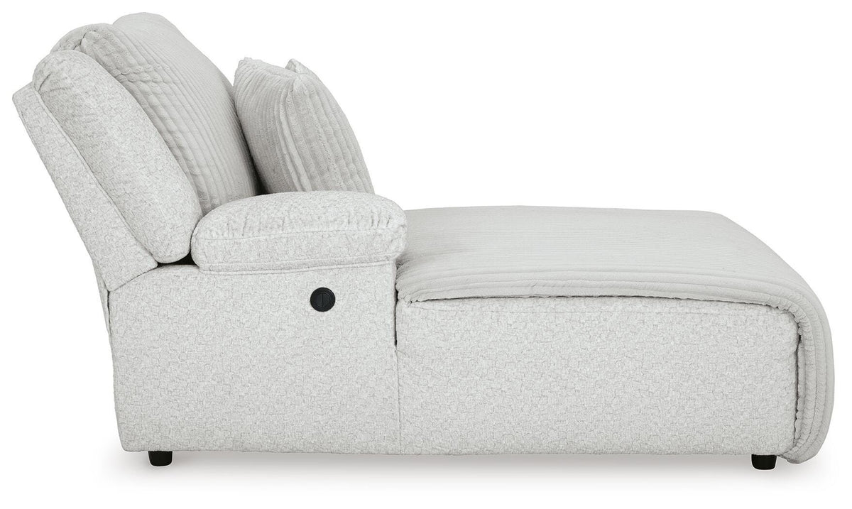 Top Tier Left-Arm Facing Power Reclining Back Chaise - 9270679