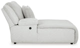 Top Tier Left-Arm Facing Power Reclining Back Chaise - 9270679