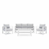 Outdoor Patio Set With All-Weather Thick Cushions