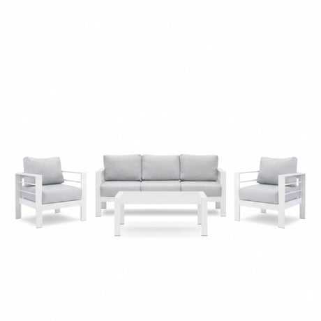 Outdoor Patio Set With All-Weather Thick Cushions