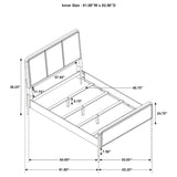 Benson - Panel Bed