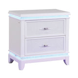 Opium - 2 Drawer Nightstand - White