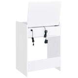 Danbury 3-drawer Makeup Vanity & Stool Set White High Gloss - 930208