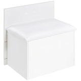 Danbury 3-drawer Makeup Vanity & Stool Set White High Gloss - 930208