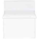 Danbury 3-drawer Makeup Vanity & Stool Set White High Gloss - 930208