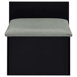 Danbury 3-drawer Makeup Vanity & Stool Set Black High Gloss - 930209