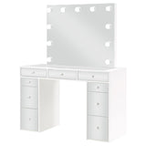 Regina Makeup Vanity Table Set with Lighting White - 930245