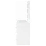 Regina Makeup Vanity Table Set with Lighting White - 930245