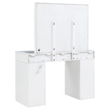 Regina Makeup Vanity Table Set with Lighting White - 930245