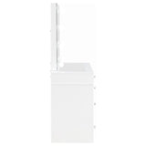 Regina Makeup Vanity Table Set with Lighting White - 930245