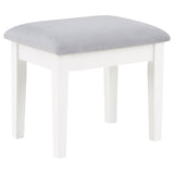 Regina Makeup Vanity Table Set with Lighting White - 930245