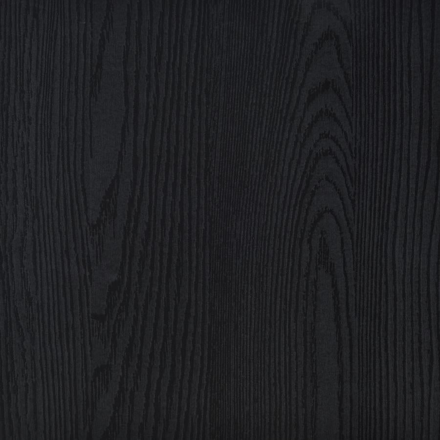Clower Engineered Wood C-Shaped Sofa Side Table Black - 930276