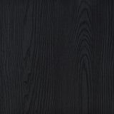 Clower Engineered Wood C-Shaped Sofa Side Table Black - 930276