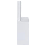 Bunbury Makeup Vanity Table Set Storage Mirror and Stool White - 930280