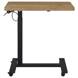 Westpark Pneumatic Adjustable C-Shape Side Table with Casters Mango - 930301