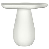 Perth 17-inch Side Table with Cloud-Shaped Top Off White - 930615
