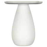 Perth 20-inch Side Table with Cloud-Shaped Top Off White - 930616