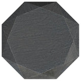 Jacinto Octagonal Solid Mango Wood Side Table Grey - 931159
