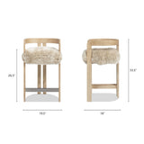Millwick - Low Back Counter Stool