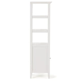 Acadian - Bath Storage Tower - Pure White