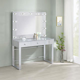 Umbridge 3-drawer Vanity Set with Lighting Chrome and White - 935934