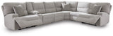 Acklen Place 7-Piece Power Sectional Reclining Sofa with Storage Console - 93605S20