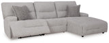 Acklen Place 3-Piece Power Reclining Sectional - 93605S6