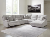 Acklen Place 6-Piece Power Reclining Sectional with Chaise - 93605S1