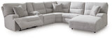 Acklen Place 6-Piece Power Reclining Sectional with Chaise - 93605S1