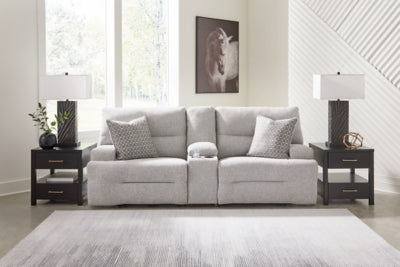 Acklen Place 7-Piece Power Sectional Reclining Sofa with Storage Console - 93605S20