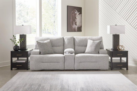 Acklen Place 7-Piece Power Sectional Reclining Sofa with Storage Console - 93605S20