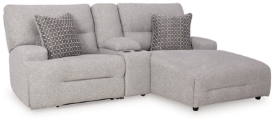 Acklen Place 3-Piece Power Reclining Sectional Sofa with Chaise - 93605S4