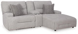 Acklen Place 3-Piece Power Reclining Sectional Sofa with Chaise - 93605S4