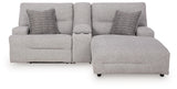 Acklen Place 3-Piece Power Reclining Sectional Sofa with Chaise - 93605S4