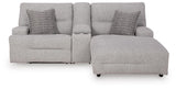 Acklen Place 3-Piece Power Reclining Sectional Sofa with Chaise - 93605S4