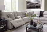 Acklen Place 7-Piece Power Sectional Reclining Sofa with Storage Console - 93605S20