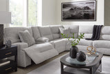 Acklen Place 7-Piece Power Sectional Reclining Sofa with Storage Console - 93605S20