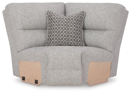 Acklen Place 6-Piece Power Reclining Sectional and Power Recliner - 93605S8