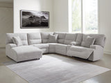 Acklen Place 6-Piece Power Reclining Sectional with Chaise - 93605S2